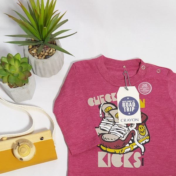 Remera algodon Crayon