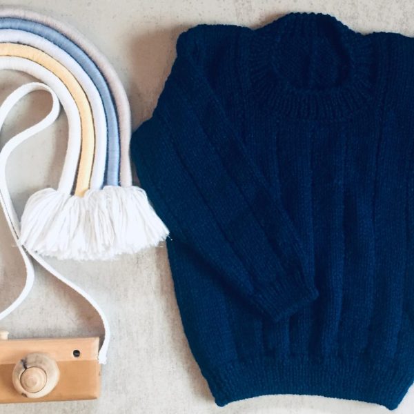 Sweter tejido a mano T4-6