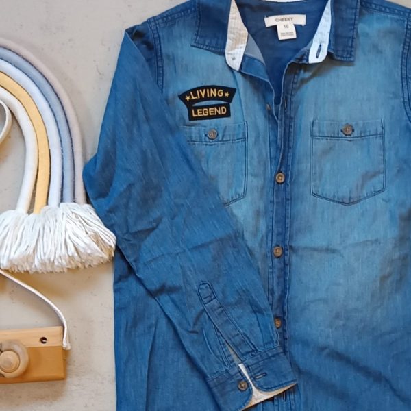 Camisa jean cheeky T10