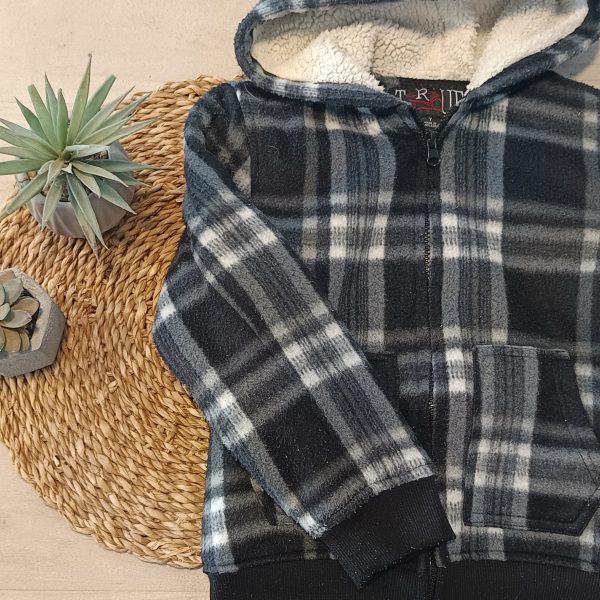 Campera Polar con corderito T7