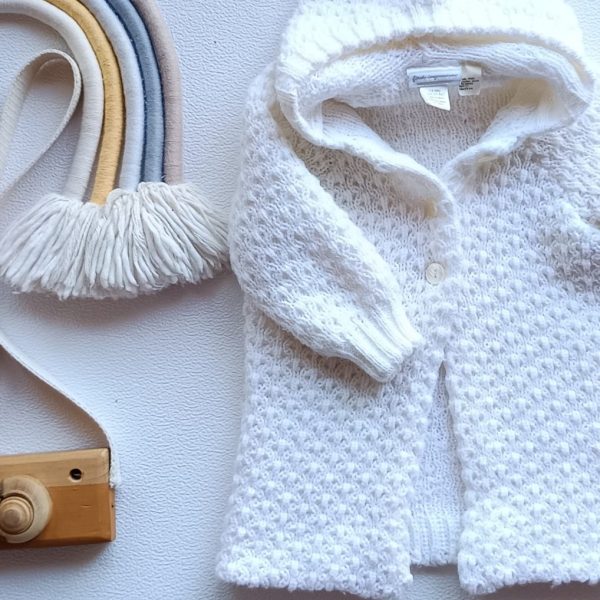 Saco tejido importado 12m