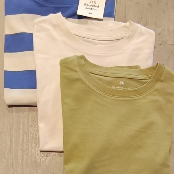 Pack remeras hym x3 T8-10 NUEVO