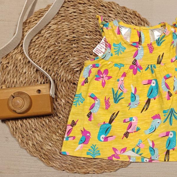 Vestido carters 9 meses