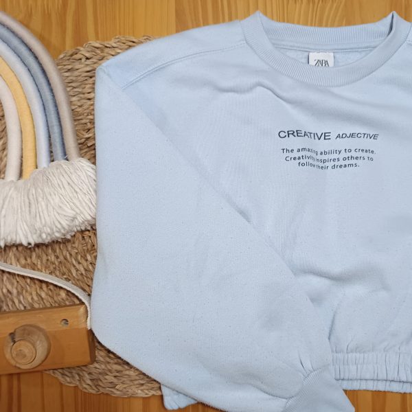 Buzo Zara T12 (detalle)